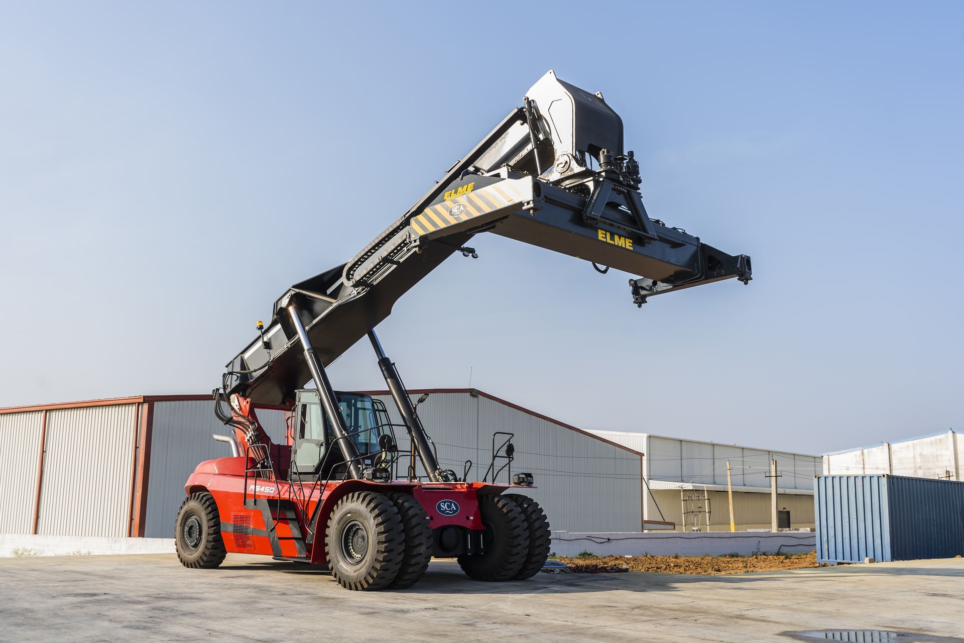 Empty Container ReachStacker | SCA Heavy Equipment