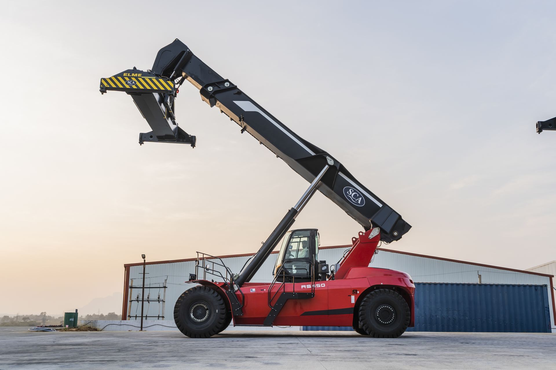 Empty Container ReachStacker | SCA Heavy Equipment
