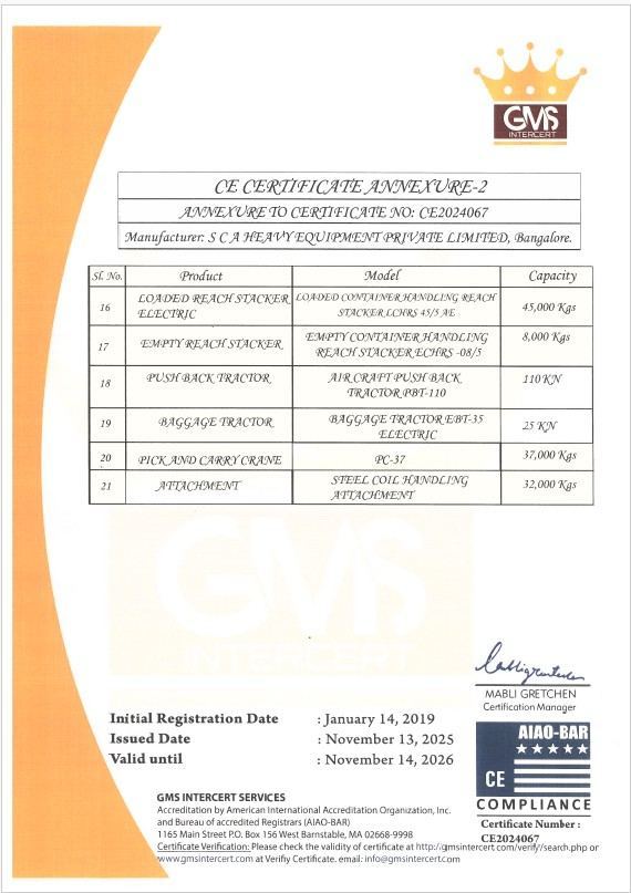 Satisfactory Certificate 2